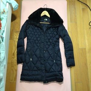 The North Face down jacket